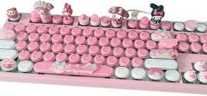 CCQING サンリオキャラクター メカニカルゲーミングキーボード