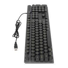折りたたみ式USBオフィスゲームキーボード