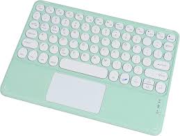 Bluetoothキーボード タッチパッド付き ミニコンパクト (グリーン)