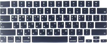 韓国語キーボードカバー for MacBook Air 15 M2