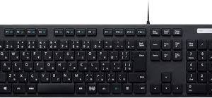 エレコム 薄型有線メンブレンキーボード ブラック