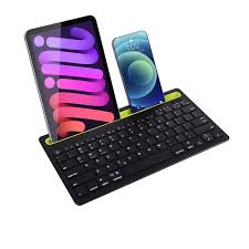 Bluetooth対応 薄型ワイヤレスキーボード 2台接続可