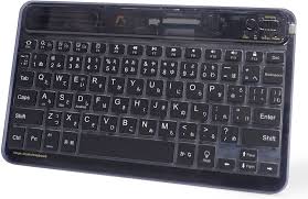 OSUDRY 薄型RGB発光 Bluetoothキーボード