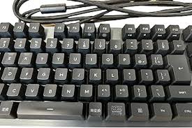 Amazon | G413CB カーボン&シルバー 有線キーボード