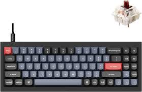 Keychron Q7 有線メカニカルキーボード (ブラック)