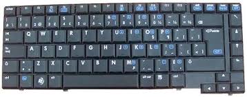 HP 6715B/6710B用US配列ノートパソコンキーボード (黒)