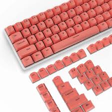 ゲーミング用PBTダブルショットキーキャップ 117キーセット