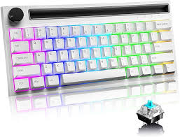 メカニカルゲーミングキーボード 62キー RGBライト