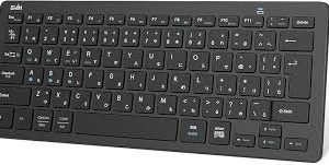 Ewin ワイヤレス Bluetooth 小型キーボード - 多デバイス対応