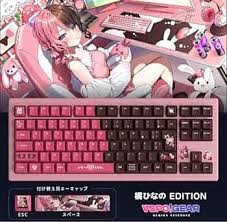 「ぶいすぽキーボード 橘ひなのモデル」