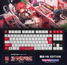 ぶいすぽ 猫汰つな ゲーミングキーボード