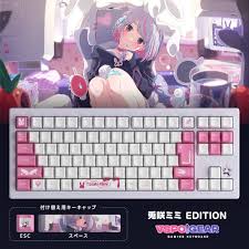 ぶいすぽっ 兎咲ミミ ゲーミングキーボード