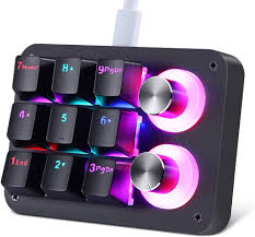 クーラートロン 2ノブ片手マクロキーボード