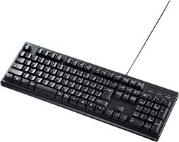 サンワサプライ ブラック日本語109キーボード