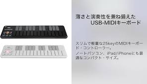 KORG USB MIDIキーボード nanoKEY2 WH