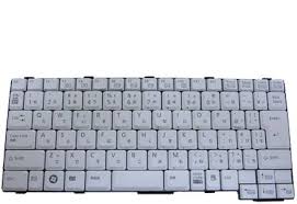 富士通ノートパソコン用白キーボード N860-7705-T051