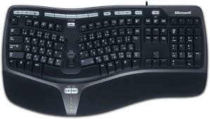 マイクロソフト ナチュラルエルゴノミックキーボード