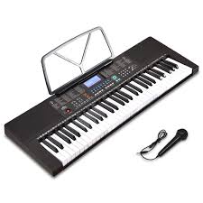 RiZKiZ 61鍵盤電子キーボード - 多彩な音色と自動伴奏機能付き