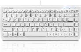 ペリックス PERIBOARD-407WUS 有線キーボード (白)
