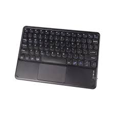 Bluetoothキーボード(タッチパッド付) - iPad/タブレット/スマホ/ノートPC用 (黒)