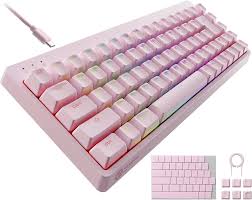 エレコム RGBメカニカルゲーミングキーボード 65% ピンク