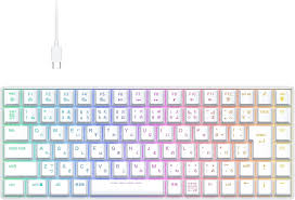 iClever テンキーレス赤軸 ゲーミングキーボード