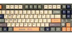 バミロ 80%メカニカルゲーミングキーボード (ホワイト)