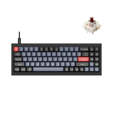 キーchron Q7 有線カスタムメカニカルキーボード (ブラック)