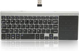 アマゾン 2.4Gワイヤレスキーボード タッチパッド付き