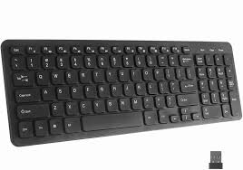 Amazon | ワイヤレスキーボード 2.4GHz USB接続 96キー 英語配列