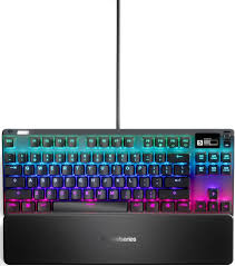 SteelSeries Apex Pro TKL ゲーミングキーボード (ラピッドトリガー/有機EL)