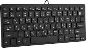 アマゾン 超薄型有線キーボード