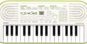 CASIO Casiotone 32 ミニ鍵盤キーボード (ホワイト＆グリーン)