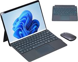 サーフェスプロ用バックライト付きマグネットキーボード