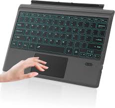 サーフェスプロ用バックライト無線キーボード