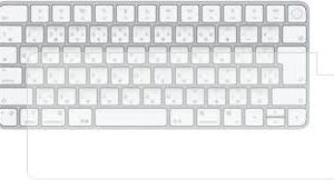 Amazon | ClearView シリコン搭載Mac用Touch IDマジックキーボード