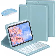 iPad Mini 6用 Bluetooth分離式キーボードケース(マウス付き)