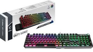 MSI Vigor GK71 ソニックブルー RGB ゲーミングキーボード