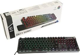 MSI VIGOR GK71 SONIC BLUE ゲーミングキーボード