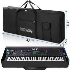 AKOZLIN 76鍵用キーボードケース