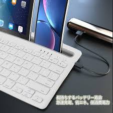 ワイヤレス薄型静音キーボード - 多機能対応