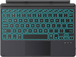 「Surface Go3用LEDバックライトBluetoothキーボード」