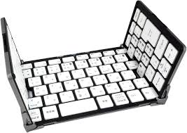 MOBO 折りたたみ Bluetoothキーボード（ブラック）専用ケース付き