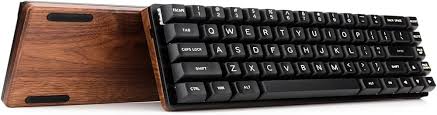 OUSEITECH M61 木製メカニカルキーボード - Bluetooth & 有線対応
