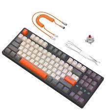 MAMBASNAKE K87 メカニカルキーボード - RGBバックライト＆ホットスワップ対応