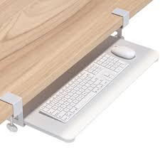 アマゾン | 1homefurnit キーボードトレイ 後付けデスク引き出し