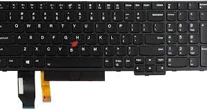 AUTENS Lenovo ThinkPad E580/E585/L580用USキーボード交換用