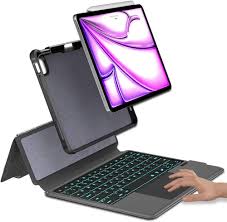 eoso iPad Pro 12.9インチキーボードケース (ブラック)